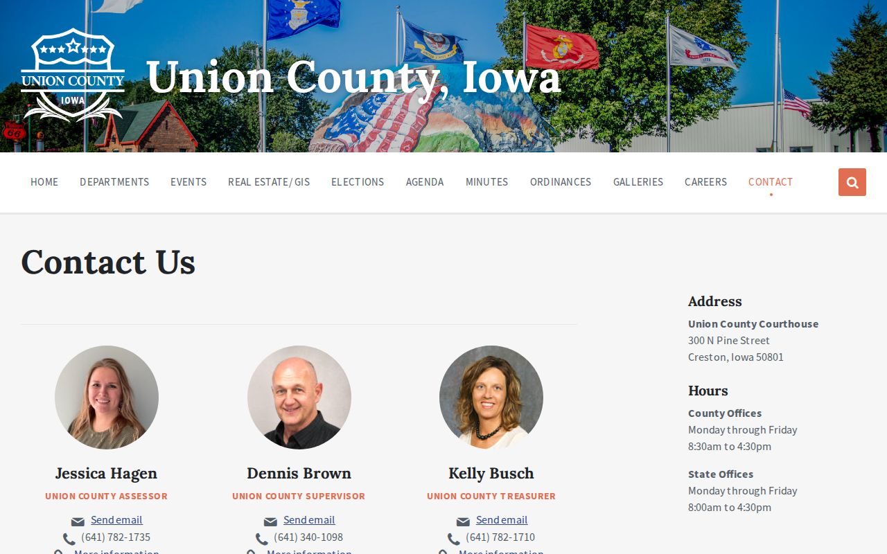 Union County official people directory